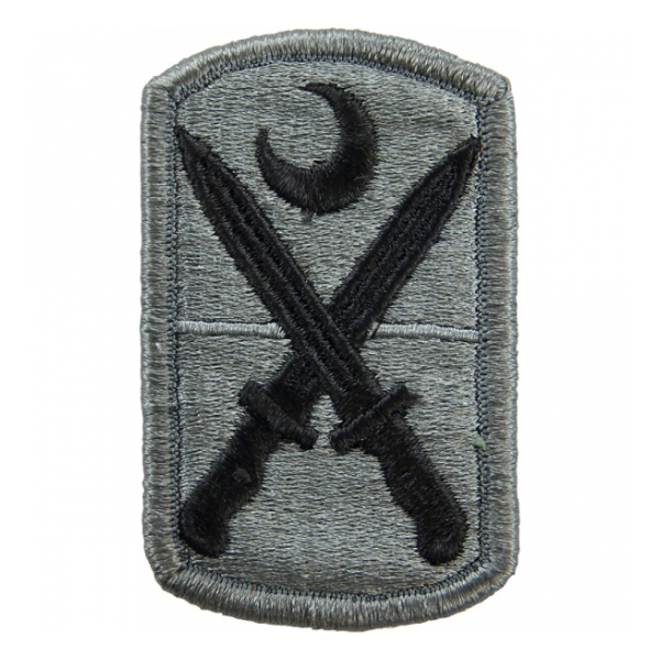 218th Infantry Brigade Patch Foliage Green (Velcro Backed)