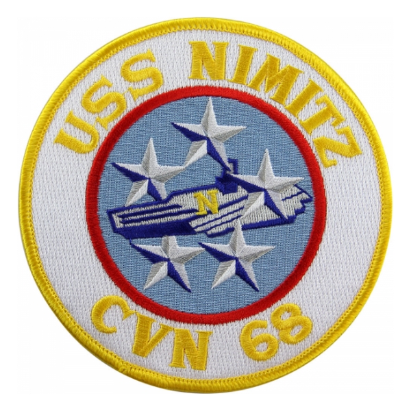 USS Nimitz CVN-68 Ship Patch