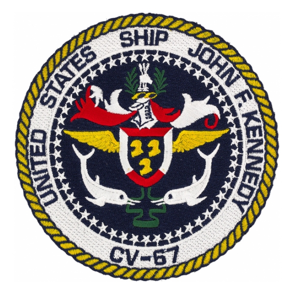 USS John F. Kennedy CV-67 Ship Patch