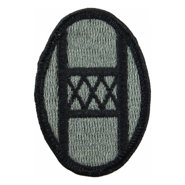 30th Infantry Division Patch Foliage Green (Velcro Backed)