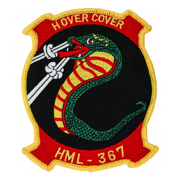 Marine Light Helicopter Squadron HML-367 Patch (HOVER COVER)