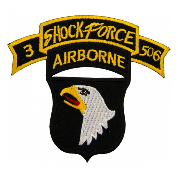 3rd Battalion (Shock Force), 506th PIR, 101st Airborne Division Patch