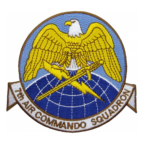 Air Force 7th Air Commando Squadron Patch