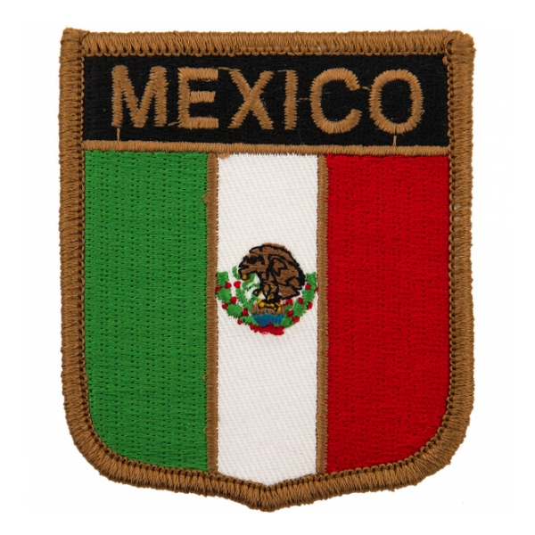 Mexico Shield Patch
