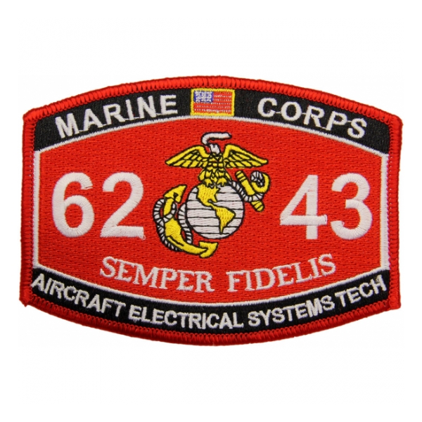 USMC MOS 6243 Aircraft Electrical Systems Tech Patch