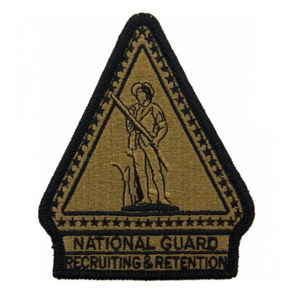National Guard Recruiting & Retention Scorpion / OCP Patch With Hook Fastener