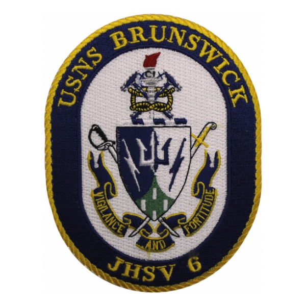 USNS Brunswick JHSV-6 Ship Patch
