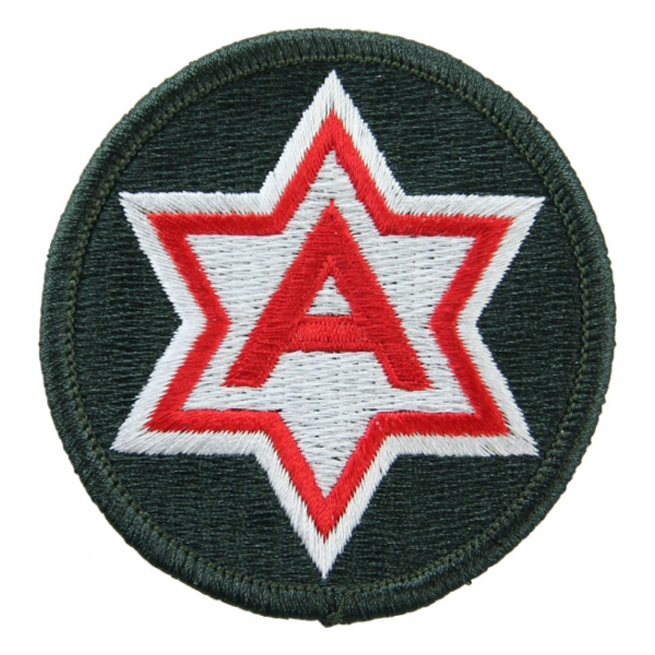 6th Army Patch