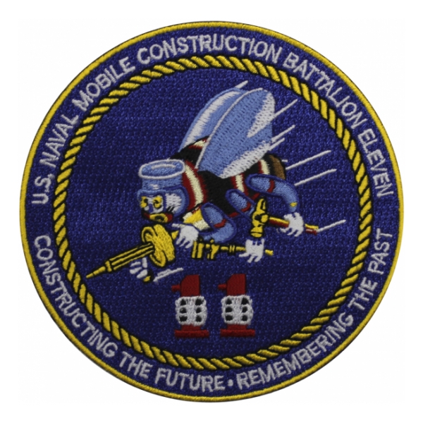 11th Naval Mobile Construction Battalion Patch