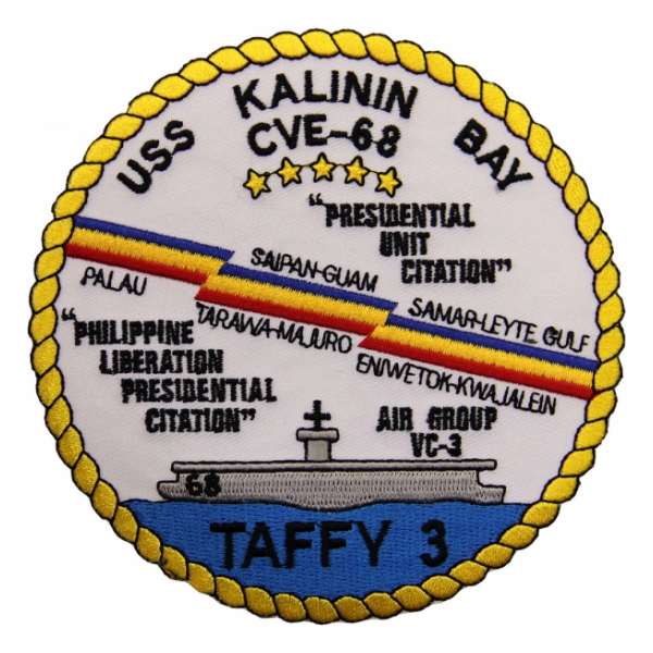 USS Kalinin Bay CVE-68 Patch