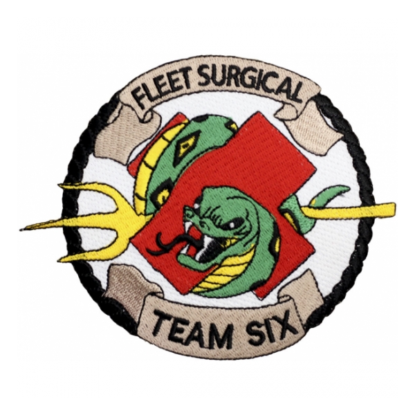 Navy Fleet Surgical TEAM SIX Patch