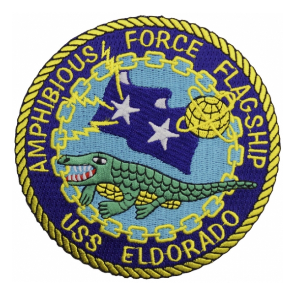 USS Eldorado LCC-11 Ship Patch