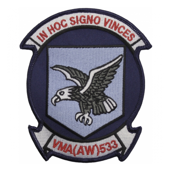 Marine All Weather Attack Squadron VMA(AW)-533 Patch
