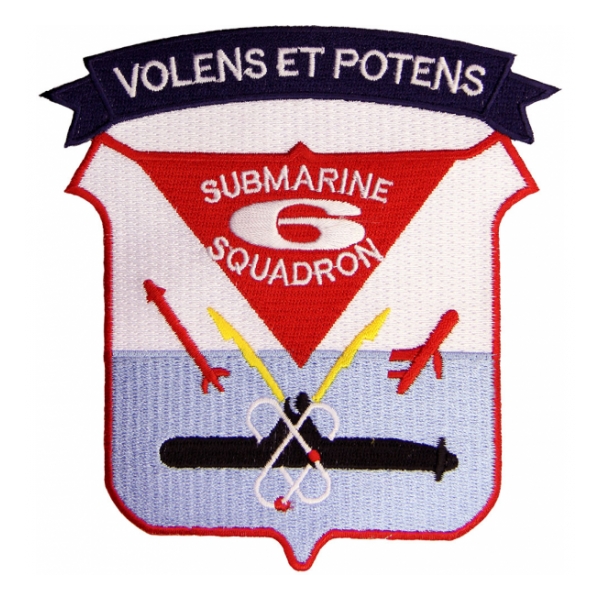 Navy Submarine Squadron 6 Patch