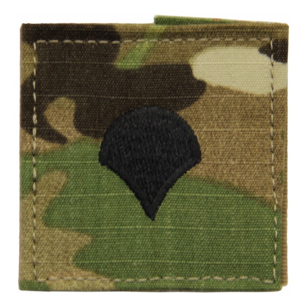 Army Scorpion Specialist Four E-4 Rank with Velcro Backing