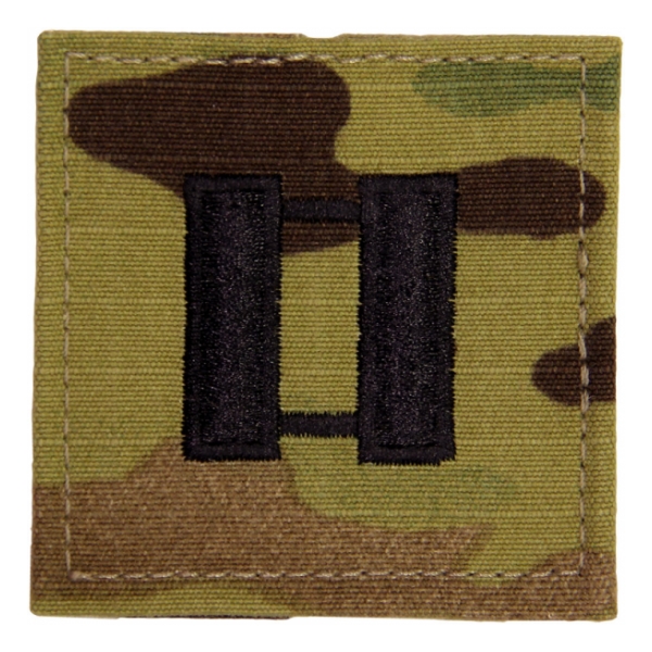 Army Scorpion Captain Rank with Velcro Backing