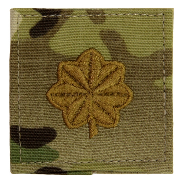 Army Scorpion Major Rank with Velcro Backing