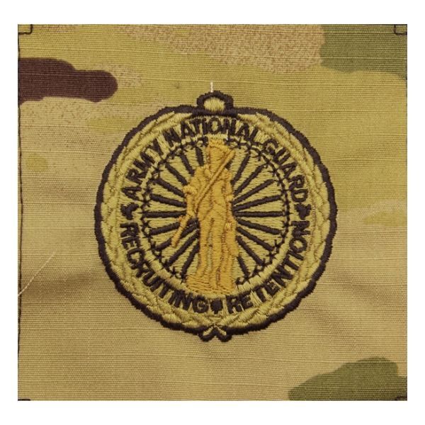 Army Scorpion National Guard Senior Recruiter Badge Sew-on
