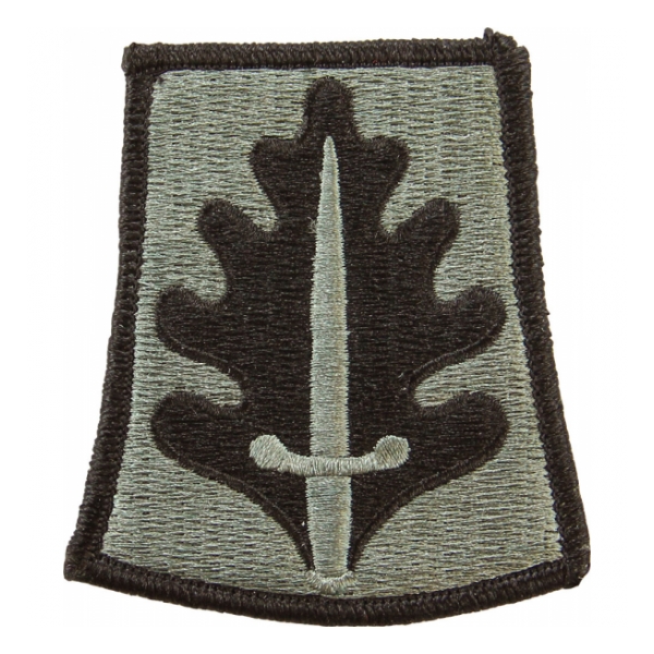 800th Military Police Brigade Patch Foliage Green (Velcro Backed)