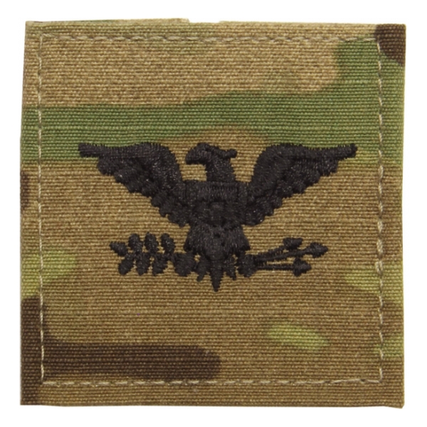 Army Scorpion Colonel Rank Sew-On