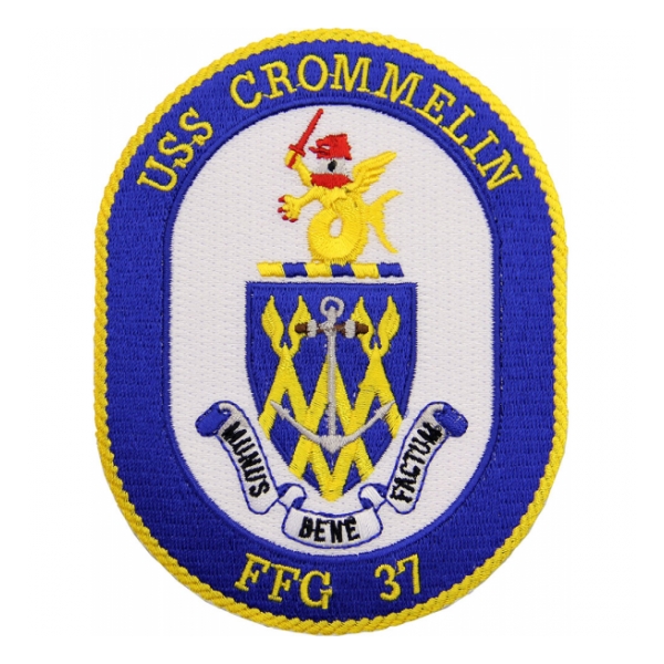 USS Crommelin FFG-37 Ship Patch