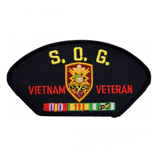 S.O.G. Vietnam Veteran Ribbon Patch