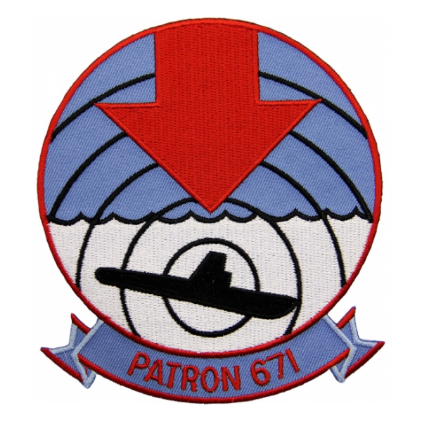 Navy Patrol Squadron VP-671 Patch