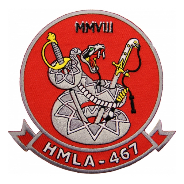Marine Attack Helicopter Squadron HMA-467 Patch