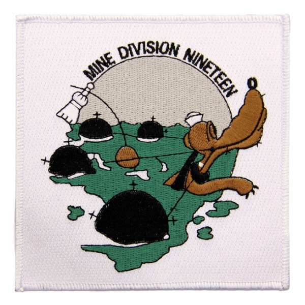 Navy Mine Division 19 Ship Patch