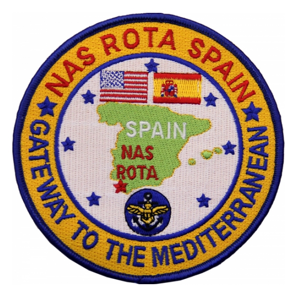 Naval Air Station Rota Spain Patch