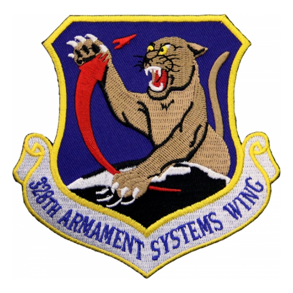 Air Force 328th Armament Systems Wing Patch