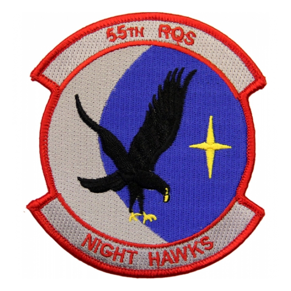 Air Force 55th Rescue Squadron (Night Hawks) Patch