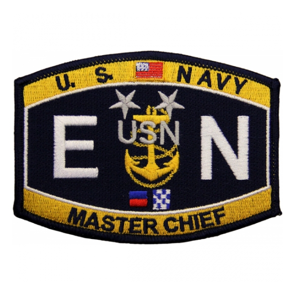 USN RATE EN Master Chief Engineman Patch