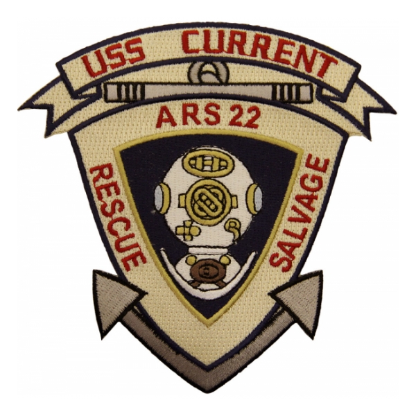 USS Current ARS-22 Ship Patch