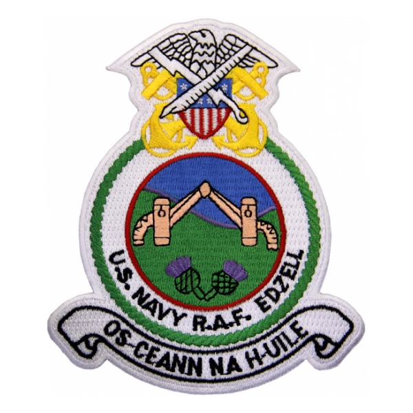 Naval Security Group Raf Edzell Patch