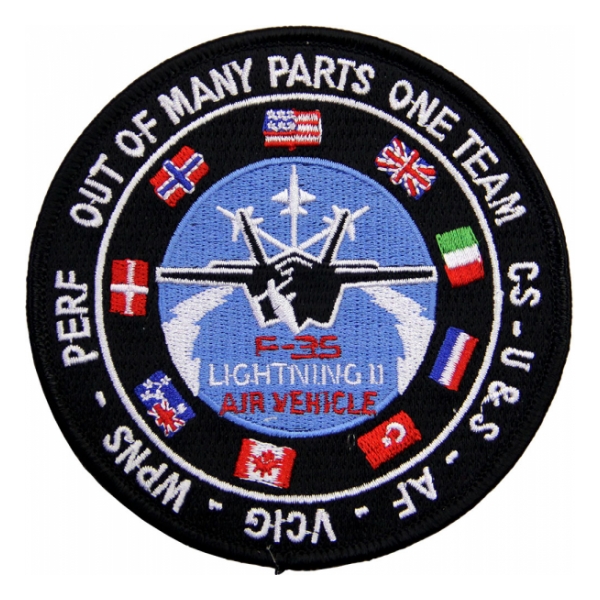 USAF F-35 Lightning II Air Vehicle Patch