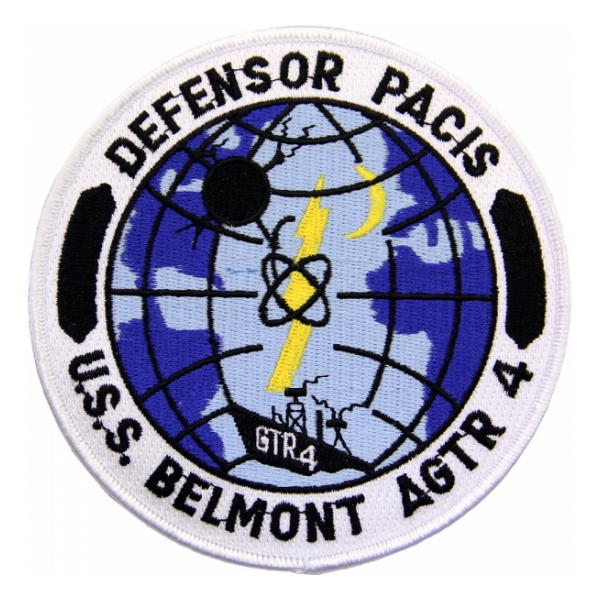 USS Belmont AGTR-4 Ship Patch