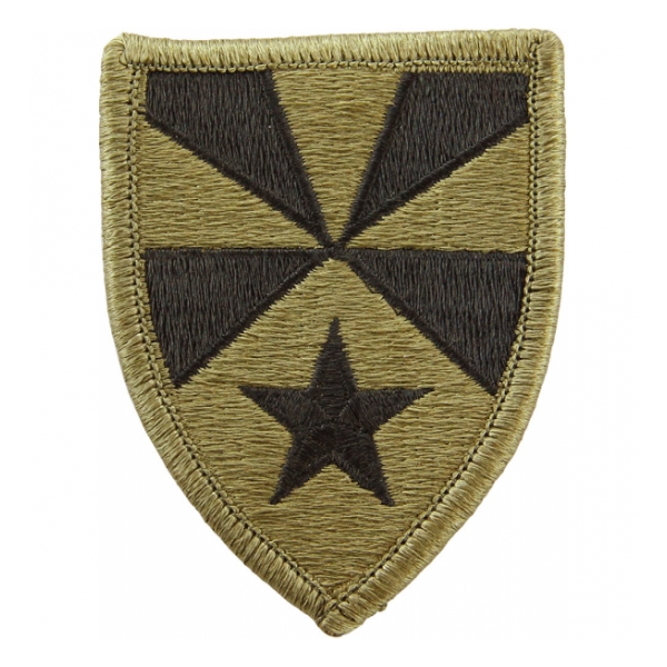 7th Army Support Command Scorpion / OCP Patch With Hook Fastener)
