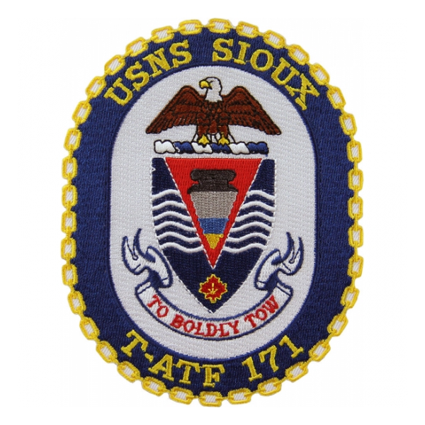 USNS Sioux T-ATF-171 Ship Patch
