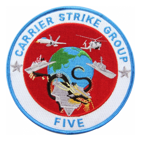 Navy Carrier Strike Group Five Patch