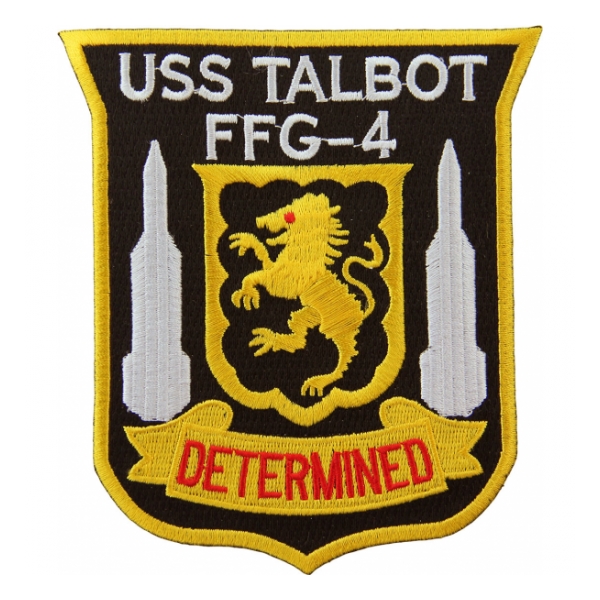 USS Talbot FFG-4 Ship Patch