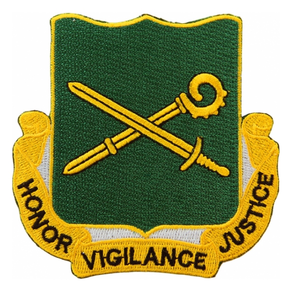 385th Military Police Battalion Patch (Honor Vigilance Justice)