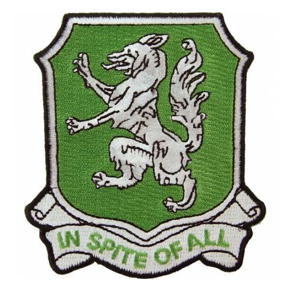Army 88th Armored Reconnaissance Battalion Patch (In Spite Of All)