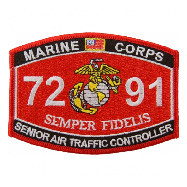 USMC MOS 7291 Senior Air Traffic Controller Patch