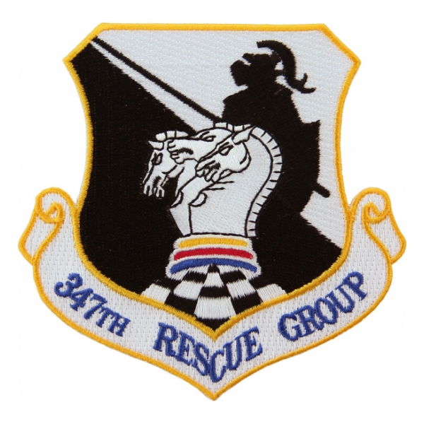 Air Force 347th Rescue Group Patch
