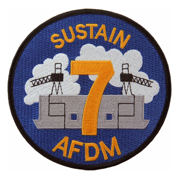 USS Sustain AFDN-7 Ship Patch