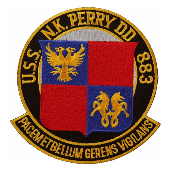 USS N.K. Perry DD-883 Ship Patch