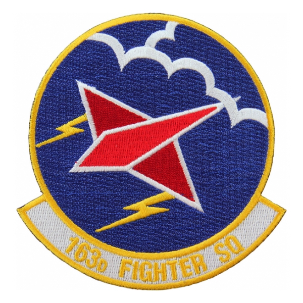 Air Force 163rd Fighter Squadron Patch