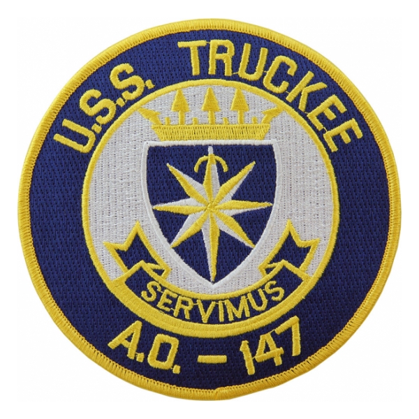 USS Truckee AO-147 Ship Patch