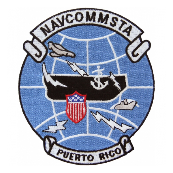 Naval Communication Station Puerto Rico Patch